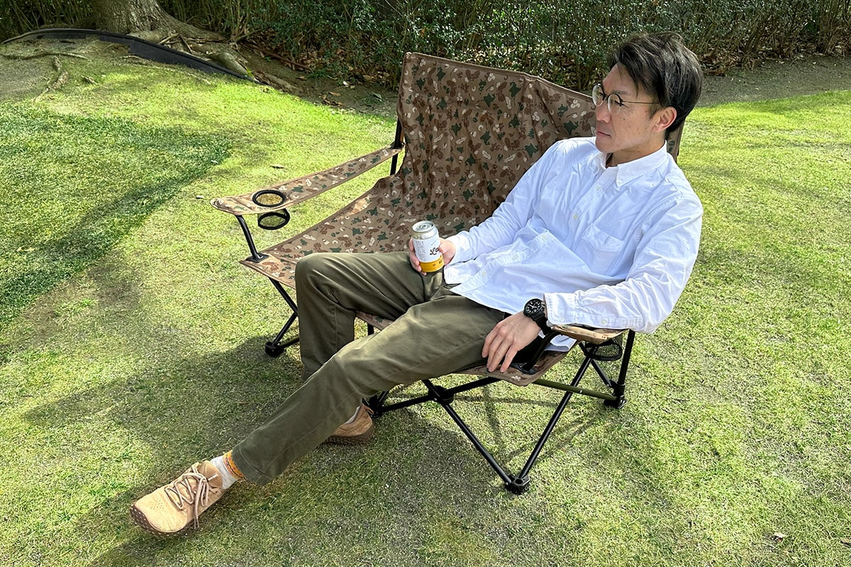 N×Nデプスチェアダブル CAMO