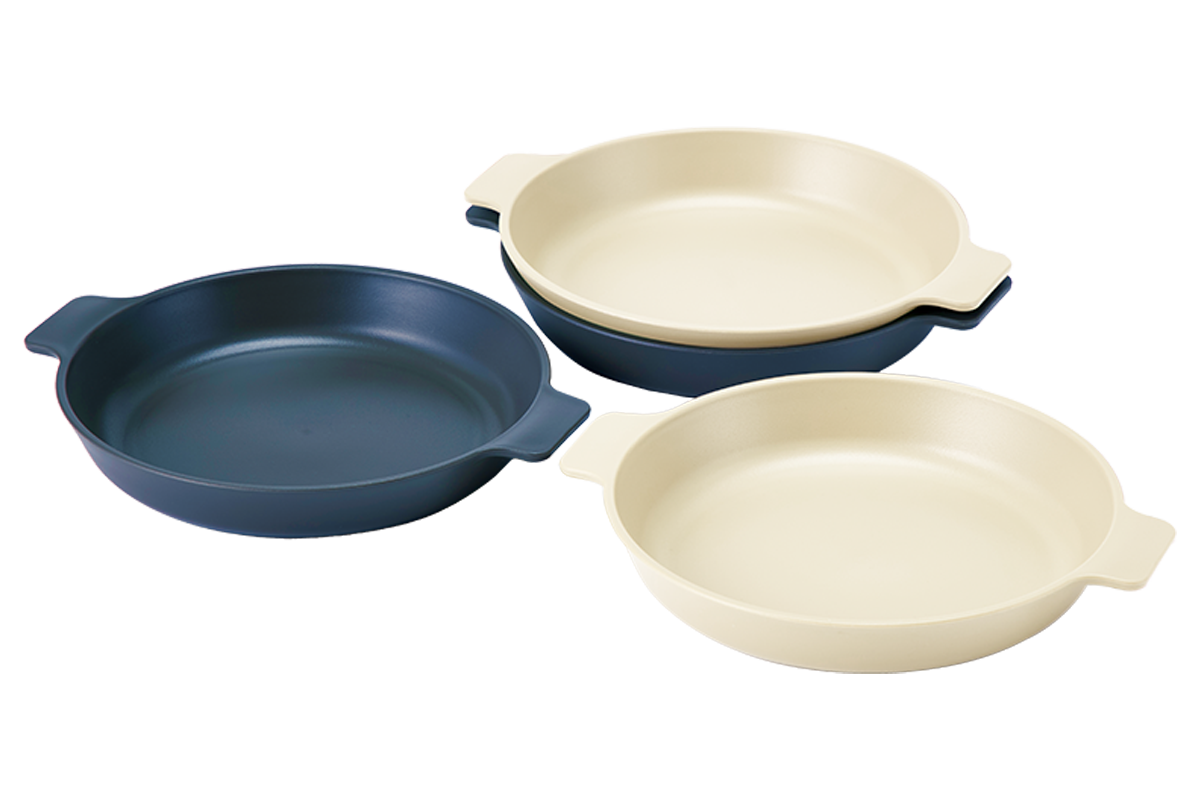 アウトドアSプレート BW 4ピース