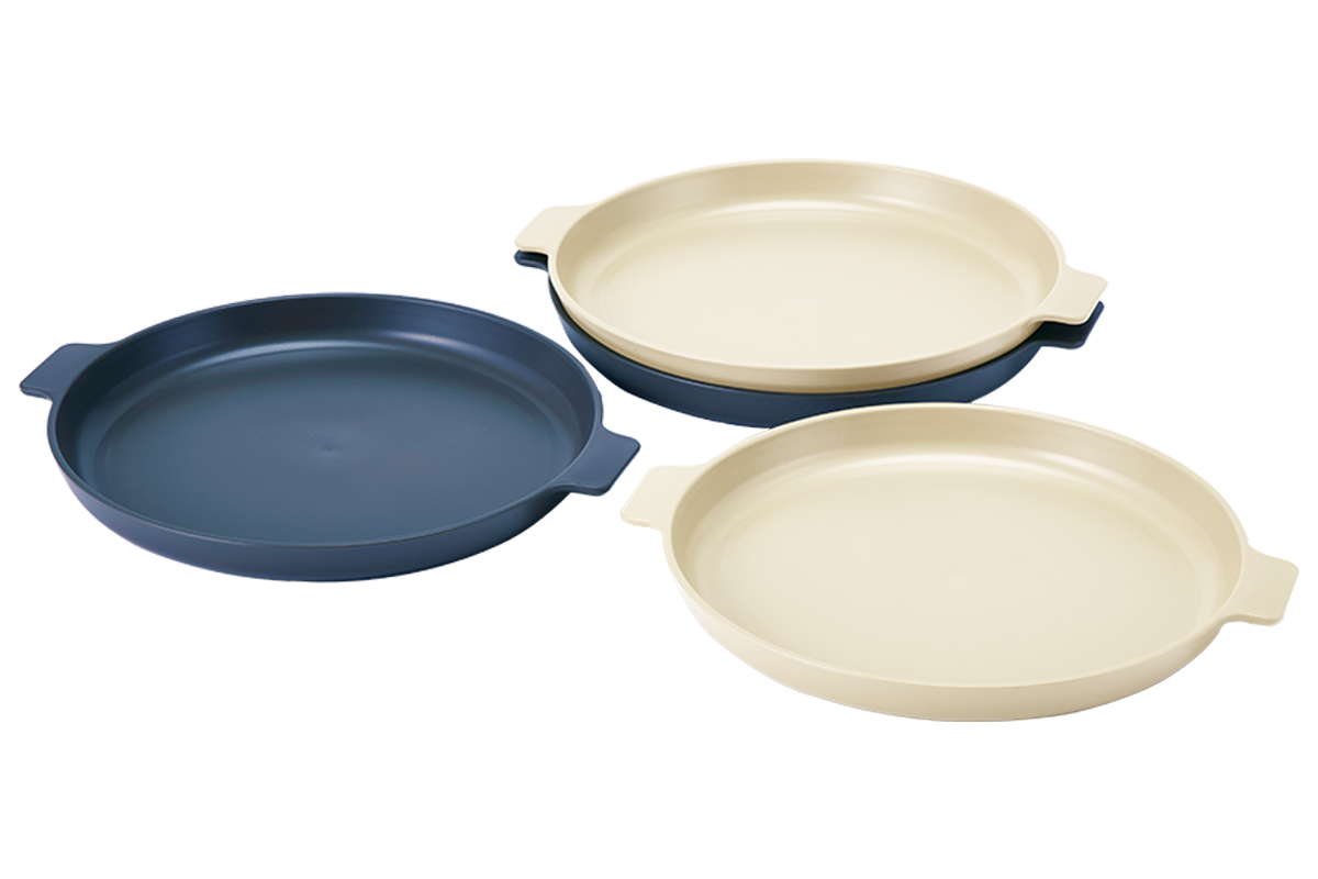 アウトドアMプレート BW 4ピース